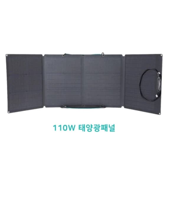 에코플로우 110W 태양광패널