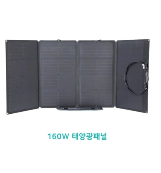 에코플로우 160W 태양광 충전패널